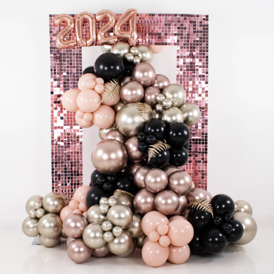 New Year 2024 Sequin Wall Design