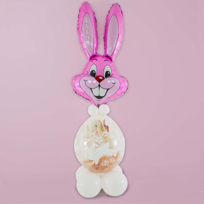 Easter Bunny Stuffing Balloon Design