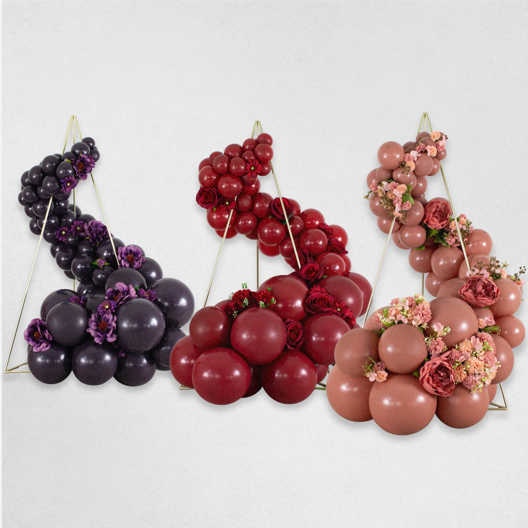 Kalisan Plum, Deep Red & Clay Pink Designs